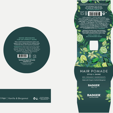 Hair Pomade * Badger Supplement - Conners Clinic